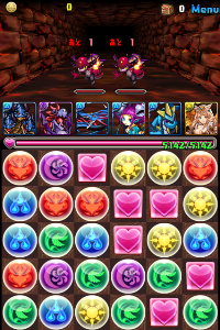 パズドラ プレイ画面